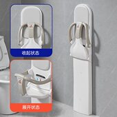 室安全座椅台母婴多功能婴幼儿护理三第卫生间可折叠保护椅壁挂式