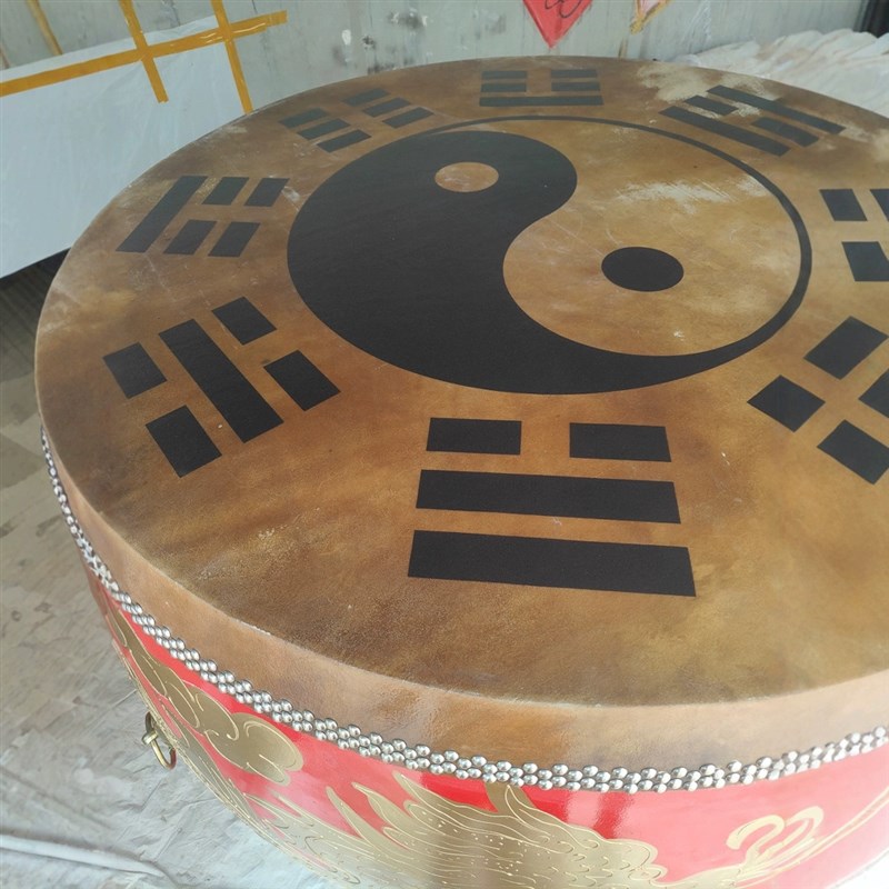 牛皮手柄鼓道场用鼓法鼓演出用 W各种 牛皮鼓