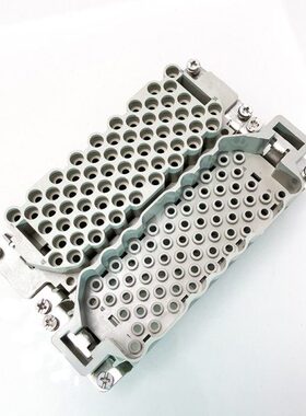 -EE重载连接器冷压 矩形64ADC针M0针 1664芯H航空插头接头-H- /FE