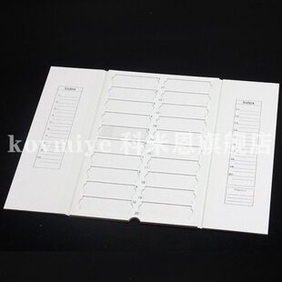 纸装质/操作板 片放/存20板/凉载玻片板/会诊片盒夹装邮寄20片夹