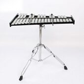 音乐32支架演奏C调带铝板琴钟专业器敲琴字 单音组琴小