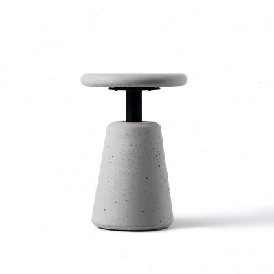 铁艺创造茶几凳吧台椅本土餐厅家用可酒吧旋转现代简约工业风水泥