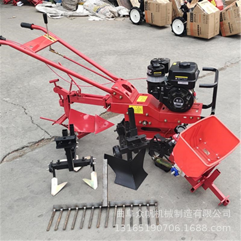 新款履带式微耕机j链轨多功能旋耕机农用开沟耕地犁地翻土施肥播