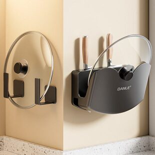 砧板架架墙上放置免打孔锅盖架厨房置物架案板菜板子收纳架壁挂式