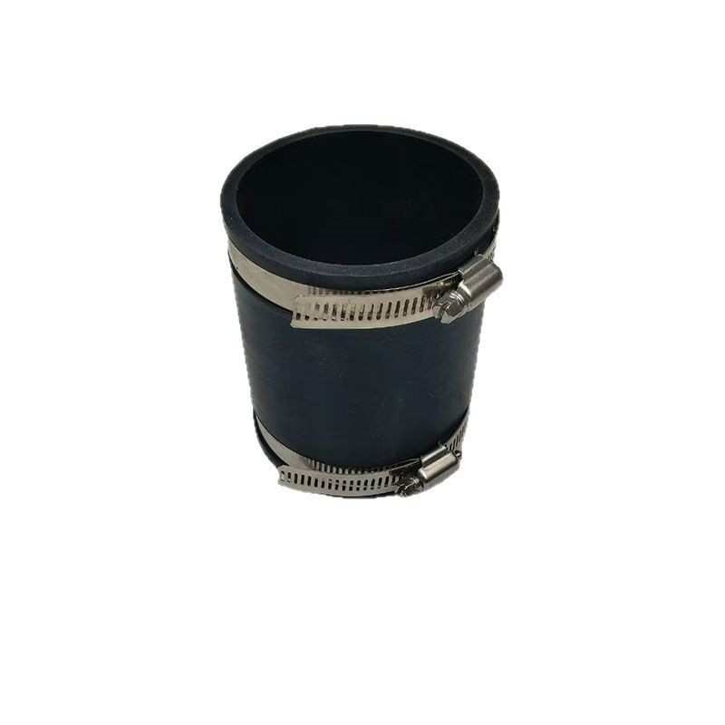 橡胶软接头柔性不锈钢卡箍式橡胶软连结110/12P5/160橡胶异形件