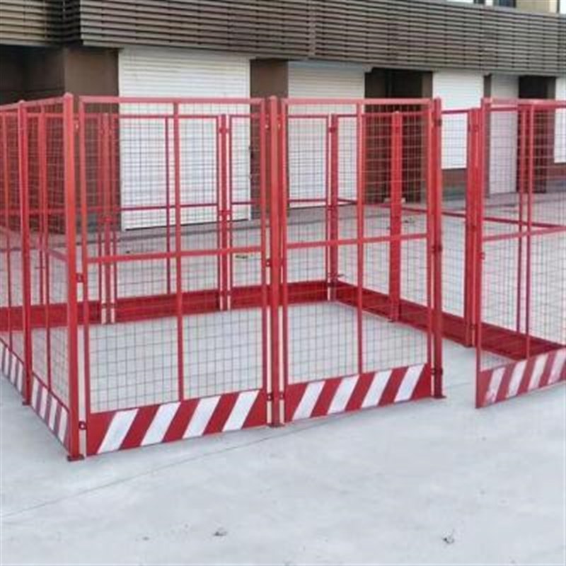 厂促临边栏时铁网定围型防坑护网建筑安全基护栏围X工挡程施工临