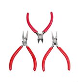 手工钳子小嘴手工制作嘴执迷你 平模圆钳钳打 首饰金工具尖嘴钳