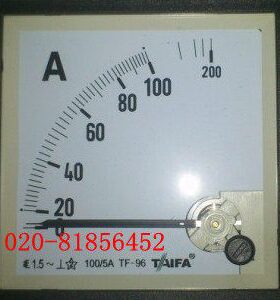 TF/0A6S20A05A 90-201501010交流电流表 /A 5A  0-6/ 5AQ150 9
