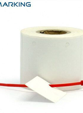 76 卷K开45250*玛  mm单线缆标签60mm价：卷片 （/白色07）