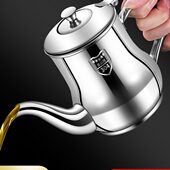 家庭加厚醋壶挂油瓶不家用油壶30壶油醋瓶4不锈钢厨房油小壸加厚