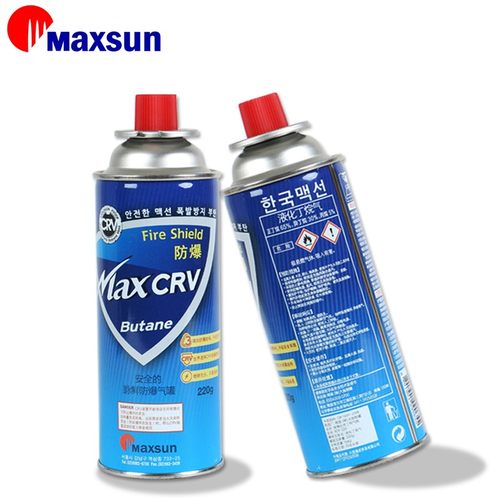 韩国脉鲜防爆卡式炉气罐户外液化气瓶丁烷气瓦斯便携式炉具燃气罐