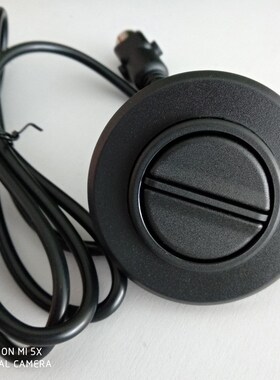 90度弯头黑色圆形大按键有线手控器控制单电机升降电动推杆控制器