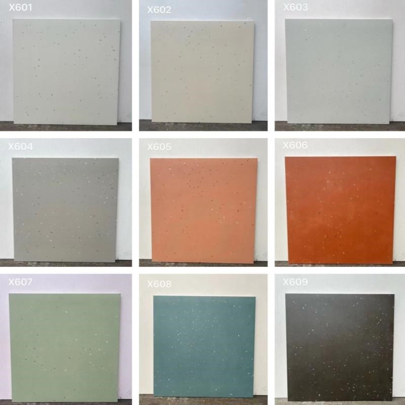 全彩精雕哑光繁星水磨石瓷砖600X600 厨M房卫生间墙砖商铺防滑地