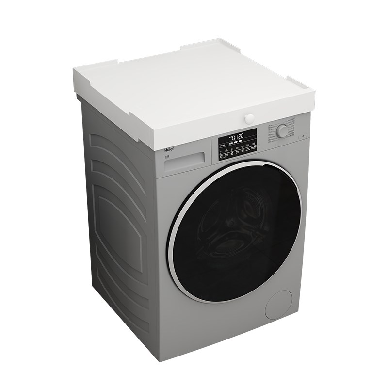 洗衣机置物架上方省空间一字形隔板架阳台置物架烘干机简约叠放架