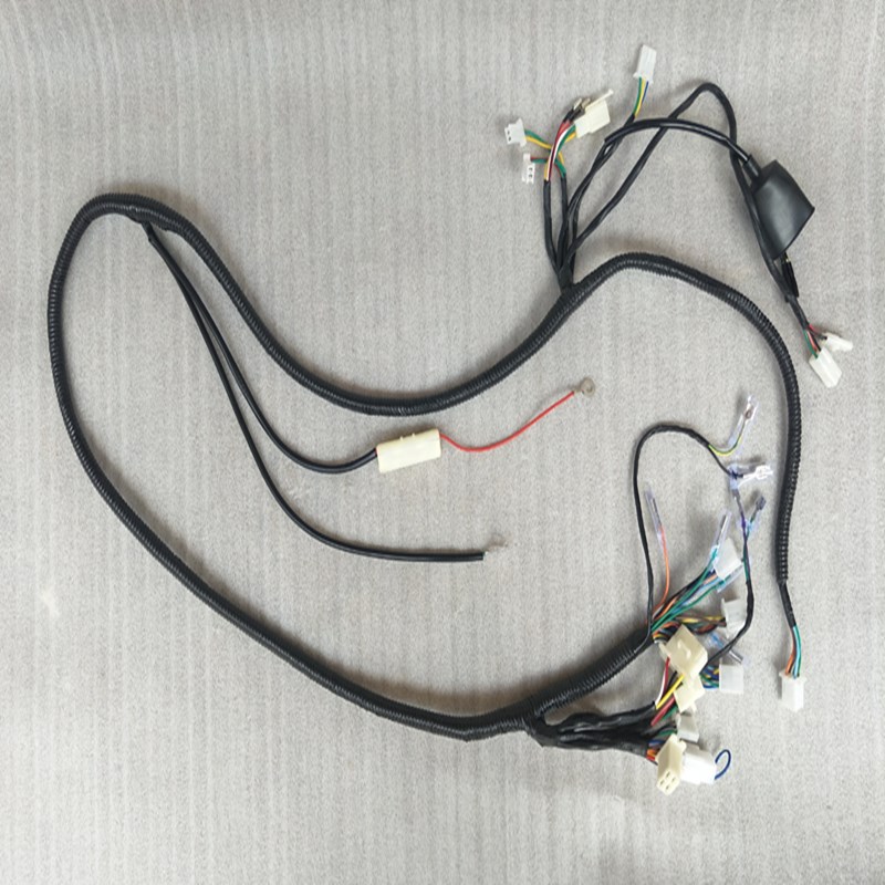 踏板摩托车助力车GY6125-150路虎BWS鸭子山猫电路线路全车线通用