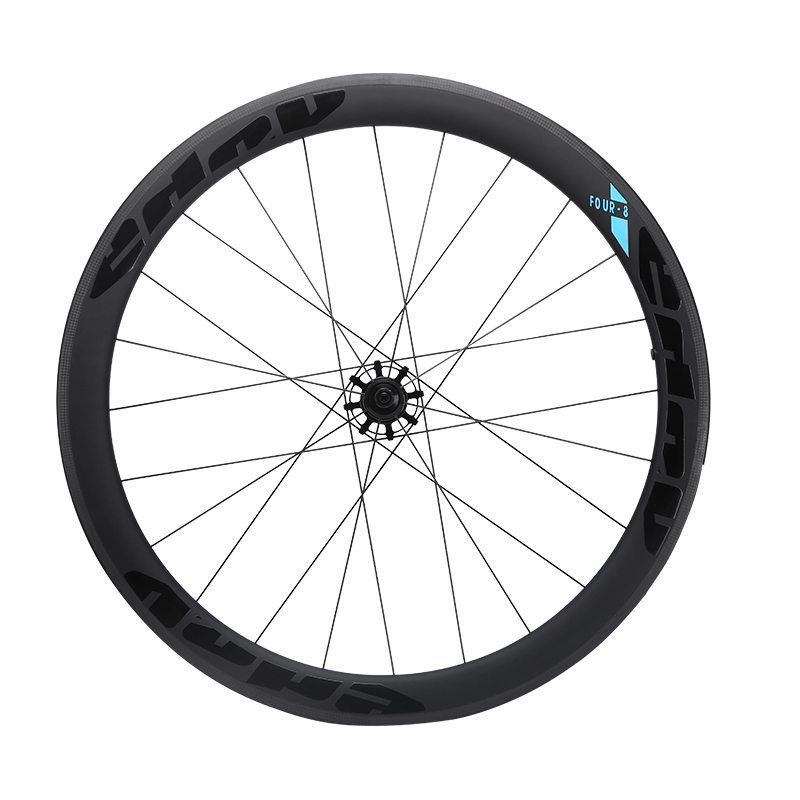 公路自行车碳纤维轮组700C开口胖圈高框轮毂38/50MM碟刹V刹碳刀轮