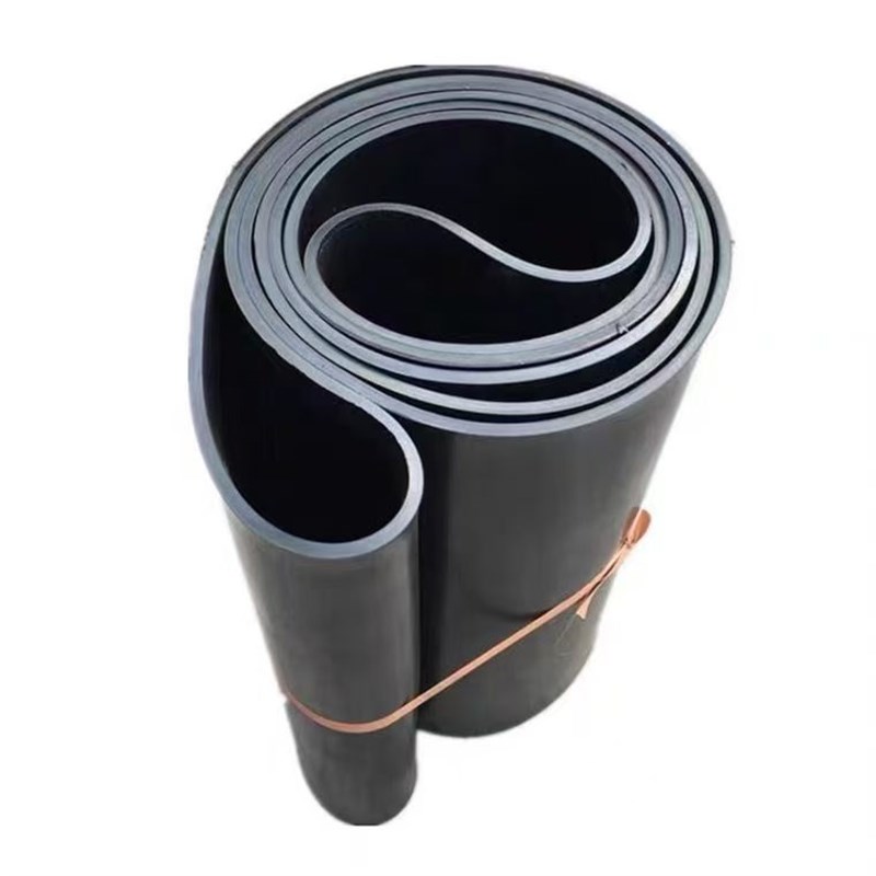 配料机橡胶输送带尼龙帆布耐磨防滑花纹无缝环形砂石料传动带皮带