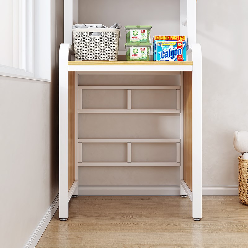 卫生间洗衣机置物架子上方阳台滚筒浴室厕所烘干机多层收纳储物架