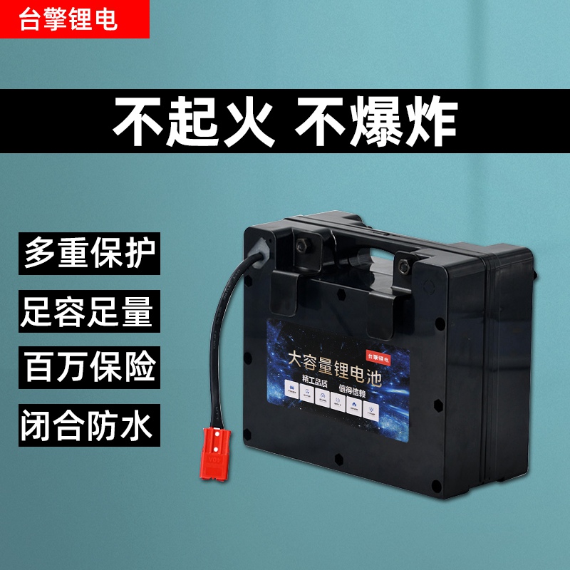 24V电动轮椅电池老年人磷酸铁锂代步鱼跃九圆贝珍吉芮电瓶