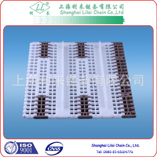 塑料网带链T-2000平格型网带带挡板版