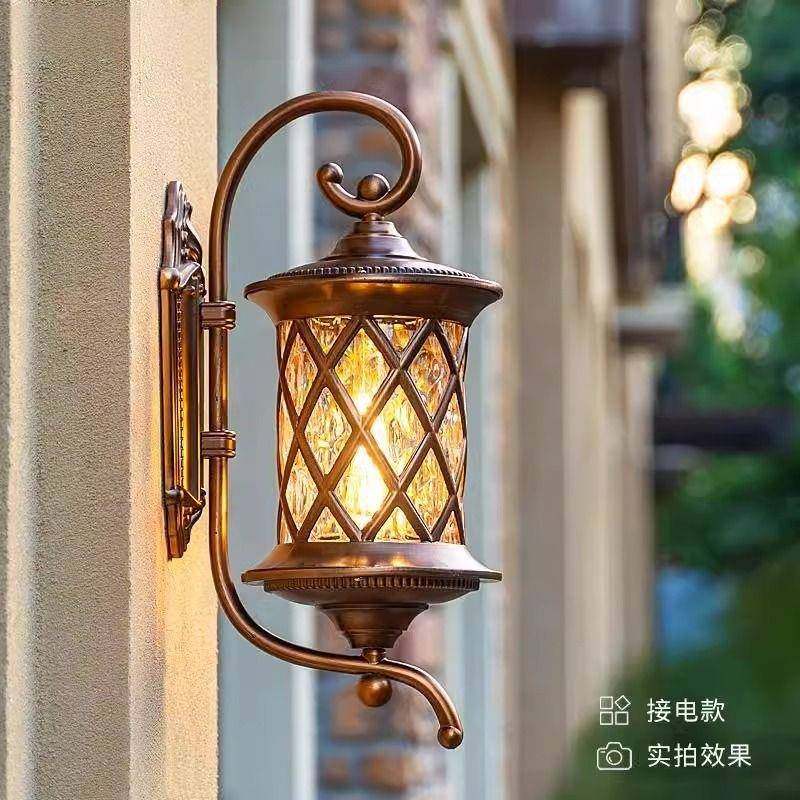 户外壁灯防水大门口庭院灯欧式复古室外别墅花园创意个性接电墙灯,家装灯饰光源,道路灯具/智慧路灯/智慧灯杆,淘宝优惠券,粉丝福利购,淘宝优惠卷