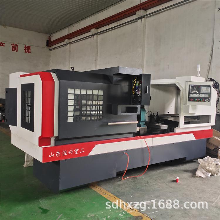 挑槽沟双头数控机床线轨硬轨滚筒内镗机双面平头倒角机
