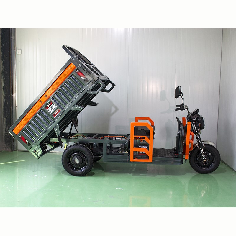 包邮1.6米斗货运电动三轮车家庭农用拉货载重王山区爬坡王电瓶车