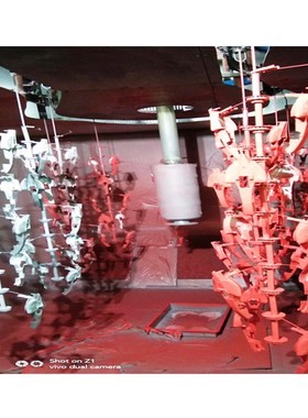 【厂家供应】可省30%的DISK静电自动喷漆涂装机