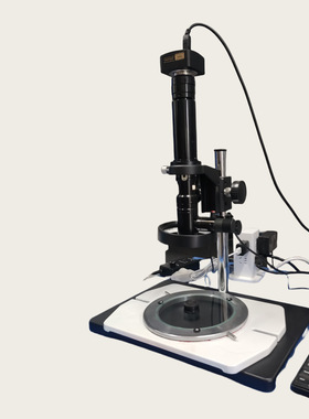 同轴光自动变倍镜头CCD相机显微成像系统6.5X连续变倍放大缩小筒