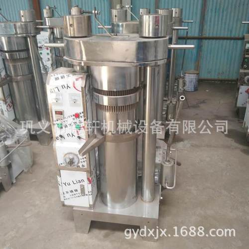核桃油压榨机加工油设备芝麻油设备香油机炸油机器大型液压榨油机