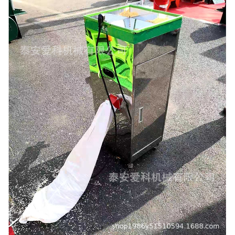 新款箱式40型 自动分离米糠打米机新款不锈钢碾米机 稻谷去壳碾白
