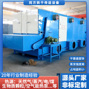 热风桦木条干燥设备 压舌板干燥机 加工多层带式 蒸汽棉签板烘干机