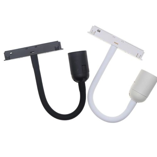 20款通用磁吸轨道软管灯头一体模块轨道灯配件取电磁吸轨道灯头