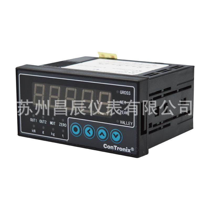 CHB(E)测力仪表称重显示电子秤力重量控制表MV信号力值控制仪