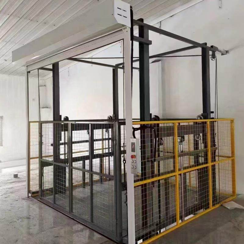 导轨式液压升降平台货运升降机仓库车间室内外单轨双轨升降货梯,搬运/仓储/物流设备,其他起重搬运设备,淘宝优惠券,粉丝福利购,淘宝优惠卷