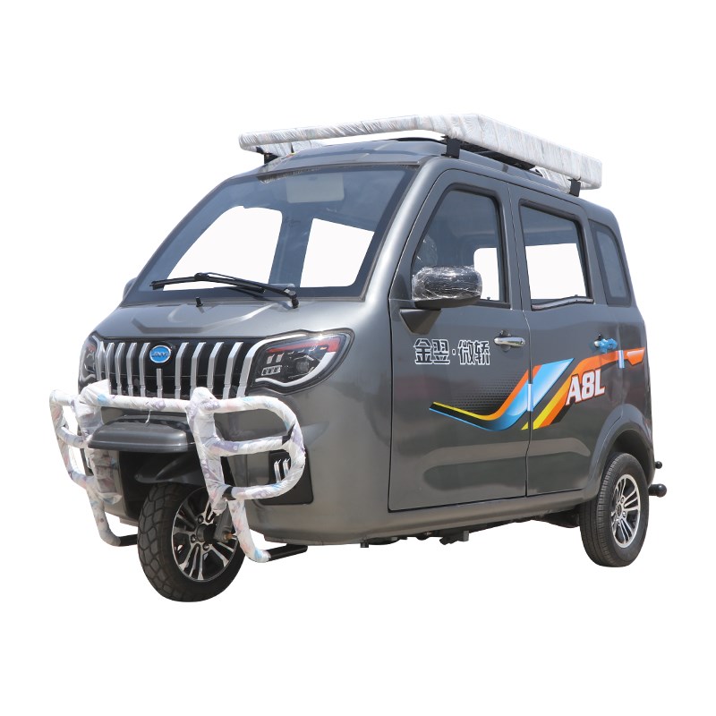 偏置方向盘加大款全封闭宗申动力燃油三轮摩托车老年人代步可上牌