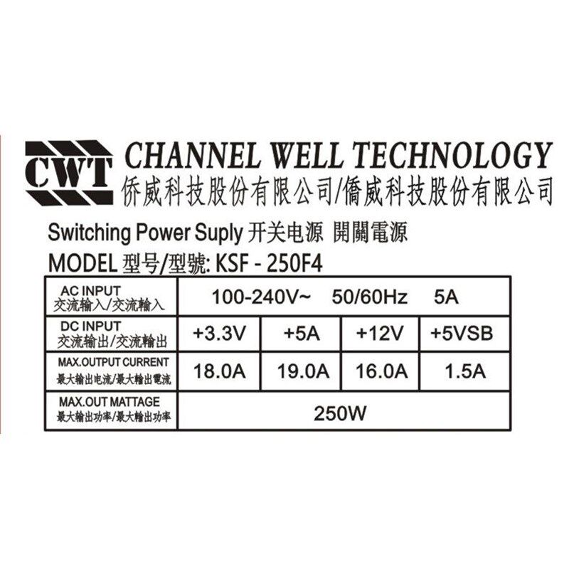 侨威KSF-250F4录像机电源KSF-200F4 SFXA5201A PSF250MP-60 8串口