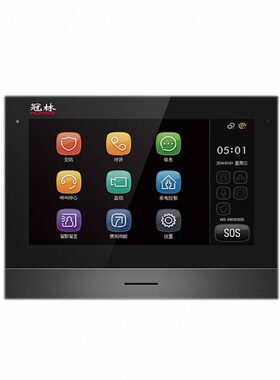 智能终端室内机GL8-F101MR可视对讲10寸超大触屏GL8-F101CWR
