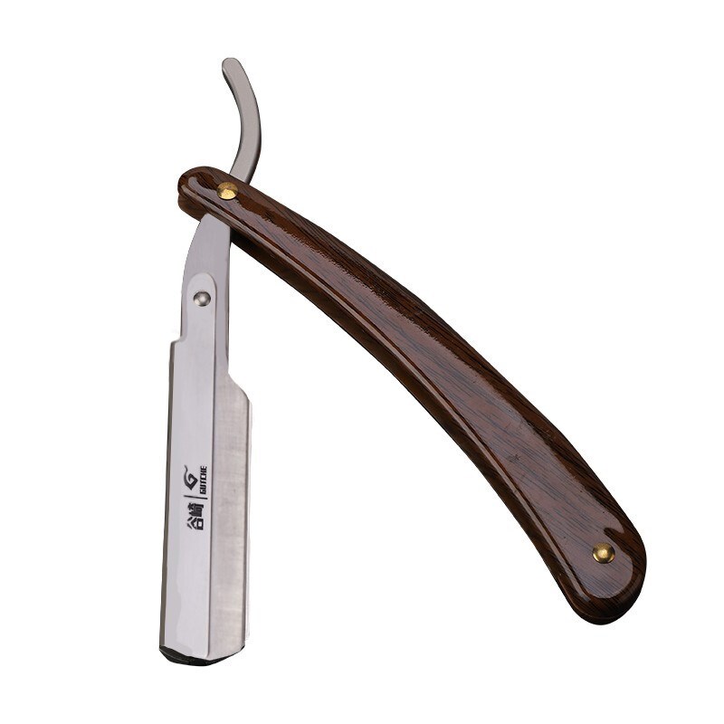 老式手动剃须刀男士理发店专用刮刀剃光头修鬓角剃刀剃须刀片刮脸