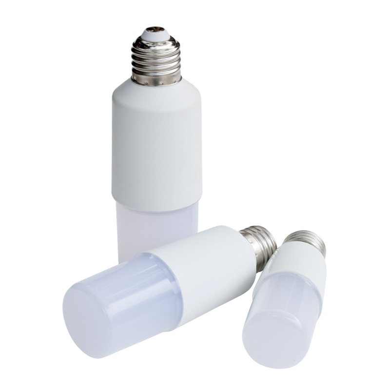 led圆柱灯泡e14小螺口3W5W7w9w12W15W18W水晶吊灯光源e27节能灯泡