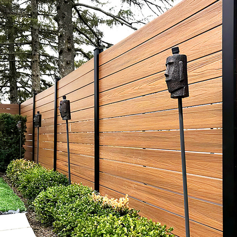 塑木围栏板立柱挡护栏户外庭院花园院墙压顶栅栏室外院子木塑围墙,基础建材,塑木,淘宝优惠券,粉丝福利购,淘宝优惠卷