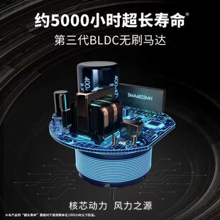 火之凤吹风机5610H无刷电机理发店发型师专用大功率超轻静音风筒