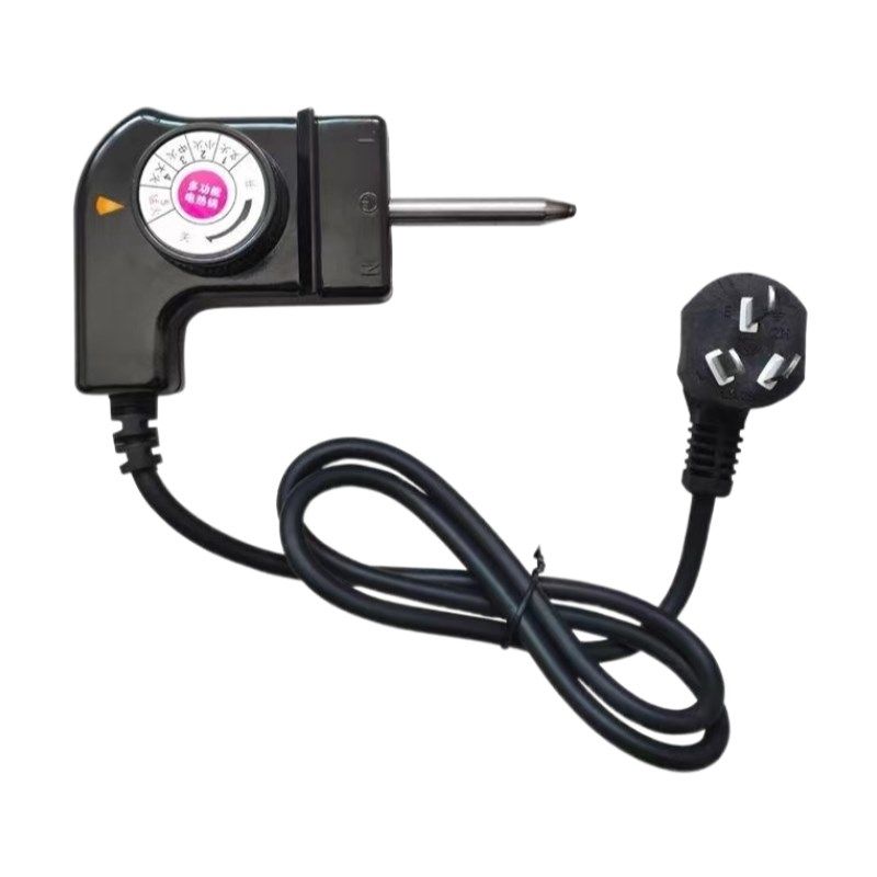 苏泊尔电热火锅电源线韩式多功能炒锅烤盘通用调温耦合器插座配件