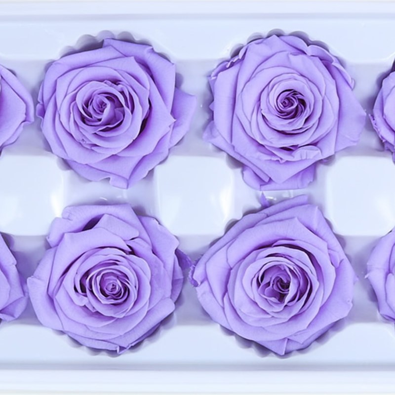 B级4-5CM整盒永生花手工DIY制作永生玫瑰花礼盒钥匙扣车挂保鲜花