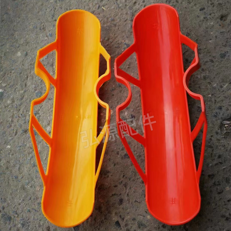 电动三轮车农机建筑工地配件前轮挡泥瓦前叉减震挡水塑料铁皮护板