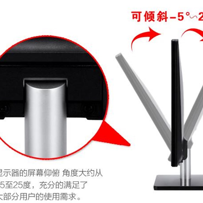 19寸高清窄边款液晶电视监控电脑显示器平板电视TV卧室旅馆小彩电