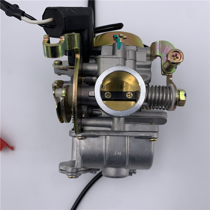 适用雅马哈摩托车ZY125T-2A老凌鹰FYM125飞鹰巡鹰125真空膜化油器