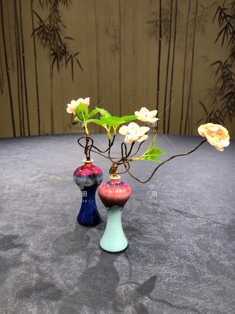 匠厨创意装饰品干冰容器干冰装饰花草意境菜摆盘冷菜摆盘装饰品