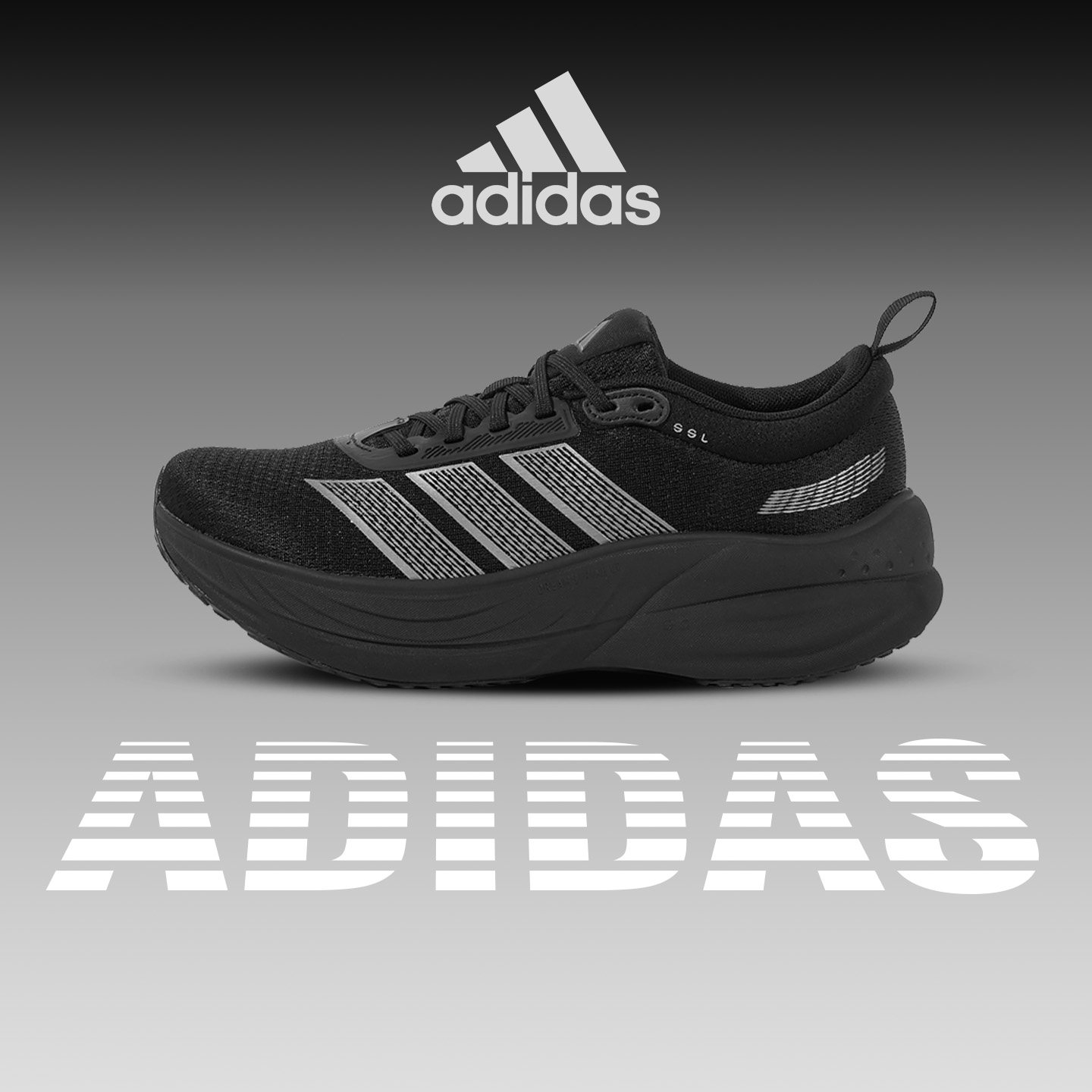 adidas阿迪达斯男鞋官方正品新款黑武士女鞋休闲运动跑步鞋KI1182