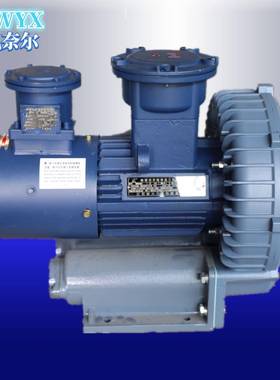 FB-055沼气乙烷输送防爆高压风机IIBT4CT4变频防爆高压旋涡风机